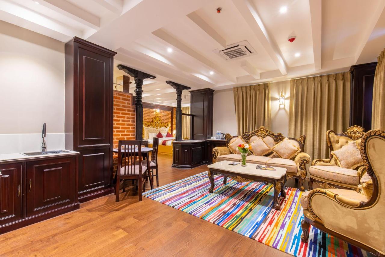 Hotel Pabera Heritage Boutique Катманду Экстерьер фото